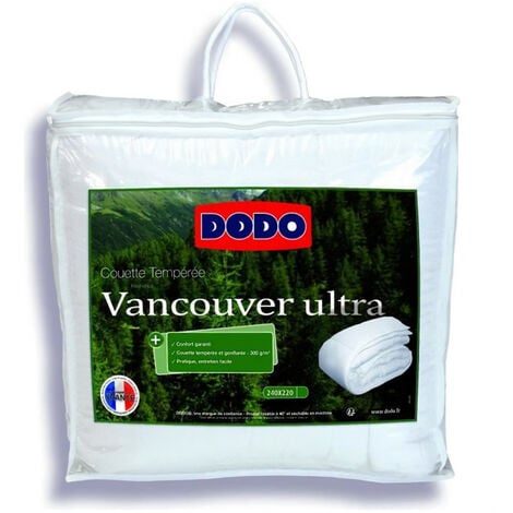 Dodo - Couette Eco-conçue 100% Recyclée - Chaude 140x200 Cm à Prix Carrefour