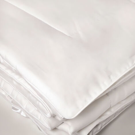Couette - TOISON D'OR - SILKYDOR - 220 x 240 cm - Chaleur tempérée en coton et soie de mûrier
