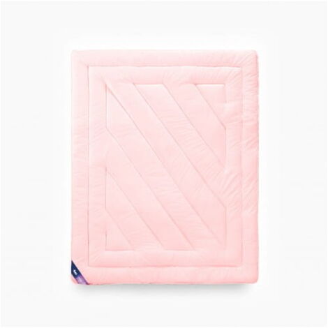 Couette toutes saisons 135 x 200 cm AMZ Microfibre Rose Français