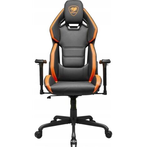 Cougar HOTROD chaise gaming noire et orange ergonomique