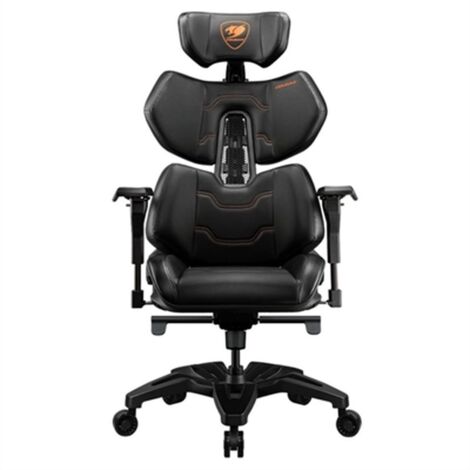 Cougar TERMINATOR Chaise Gaming Orange et Noir Confortable