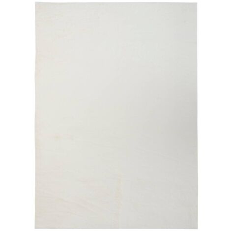 Couka Kunstpelz Teppich Weiß 170x120cm - Atmosphera créateur d'intérieur