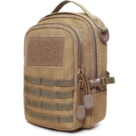 couleur Kaki-sacoche Ceinture Tactique Trousse De Secours Pochette Poche Outils Pour Randonne Voyage Chasse
