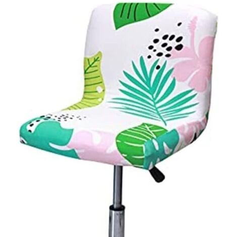 (Couleur : n° 11, Quantité : 6 pièces) Housses de tabouret de bar avec dossier, lot de 6, basses