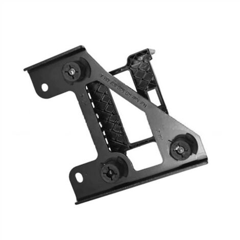 couleur : Noir  Matériaux : Métal et plastique  Support de capteur radar pour régulateur de vitesse adaptatif (ACC) de voiture, fixation d'origine, support de réparation pour radar à ondes millimétriq