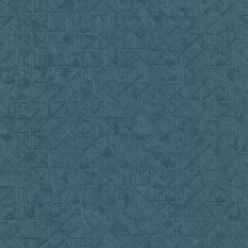 

couleurs & matières Papel pintado Faded Triangles azul - Azul