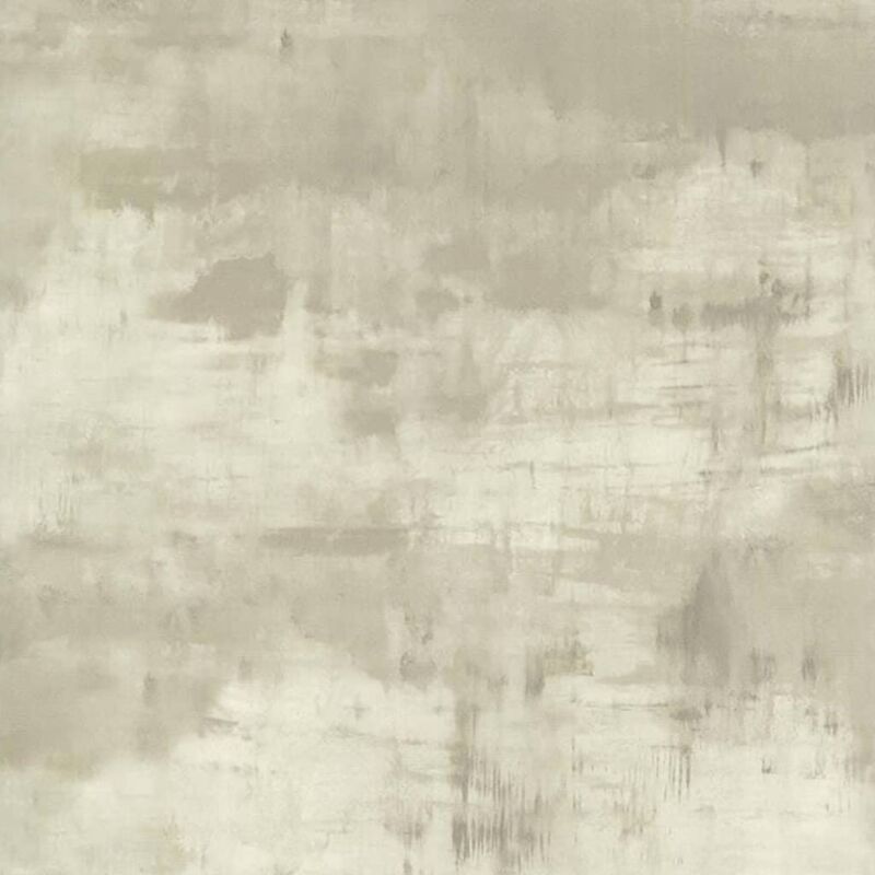 

Papel pintado Scratchy Clouds gris y verde - Multicolor - Couleurs&matières