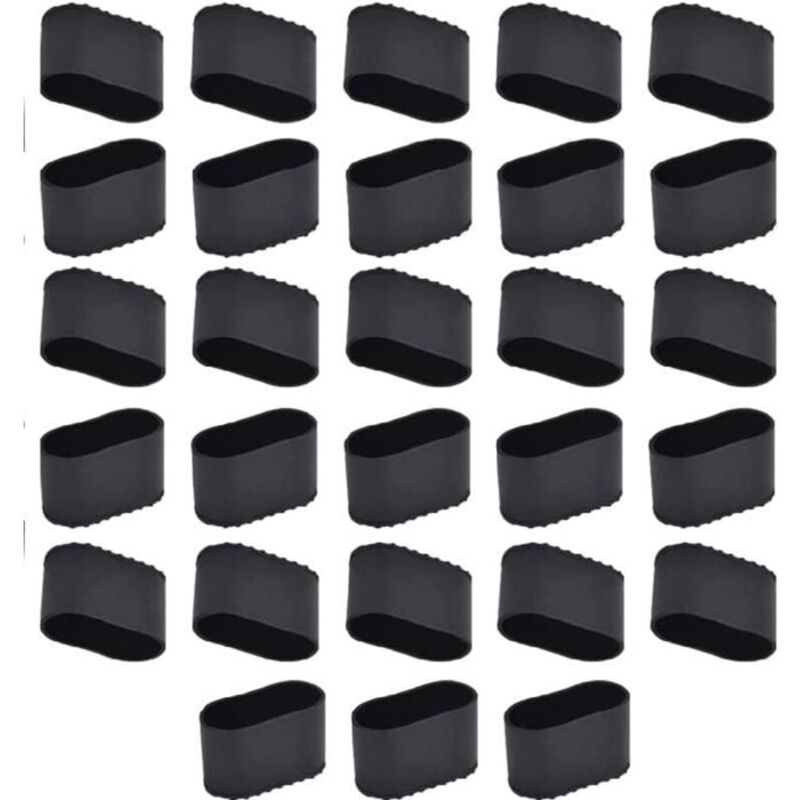 (Couleurs multiples)Lot de 28 Embouts de Chaise Protection en Silicone - Couleurs Multiples - Usage Protecteur