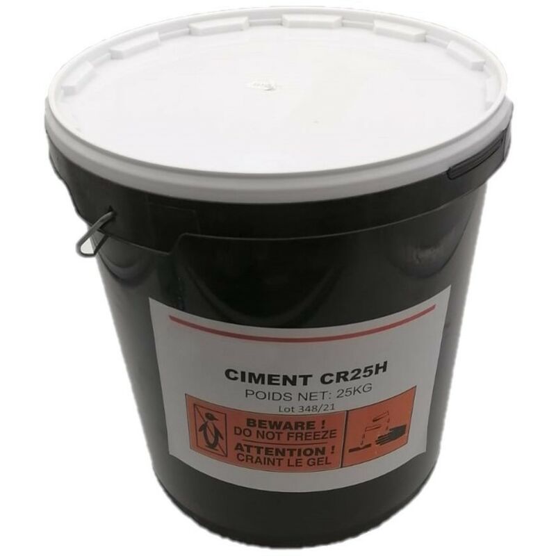 Coulis réfractaire silicaté en seau de 25 Kg