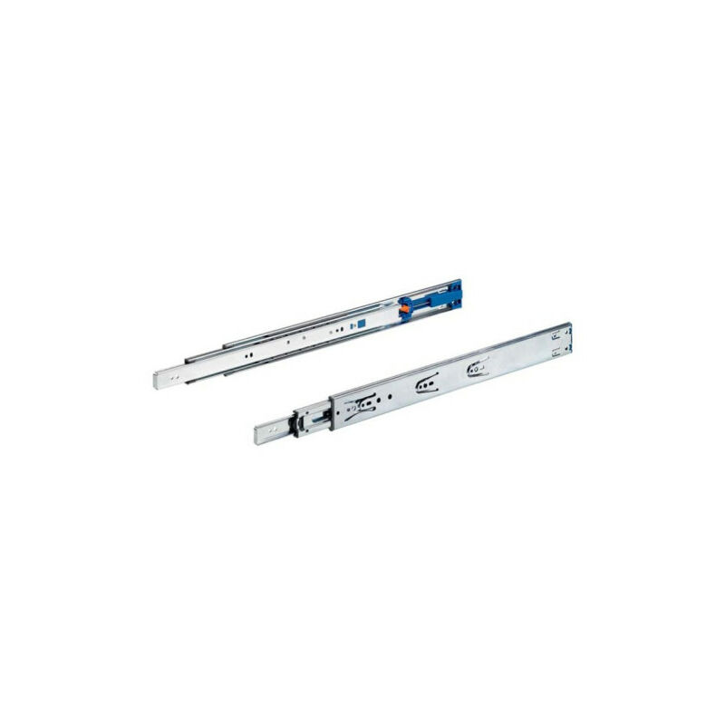 Coulisse à bille avec Silent system pour montage latéral KA 4532 AM Argent 700