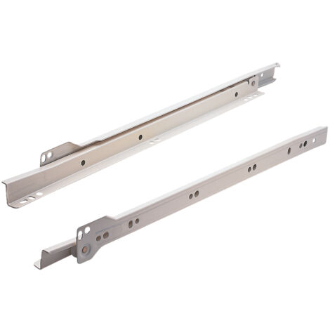 Coulisse à galet sortie simple 350mm blanc crème charge 20kg BLUM COUGS350BC