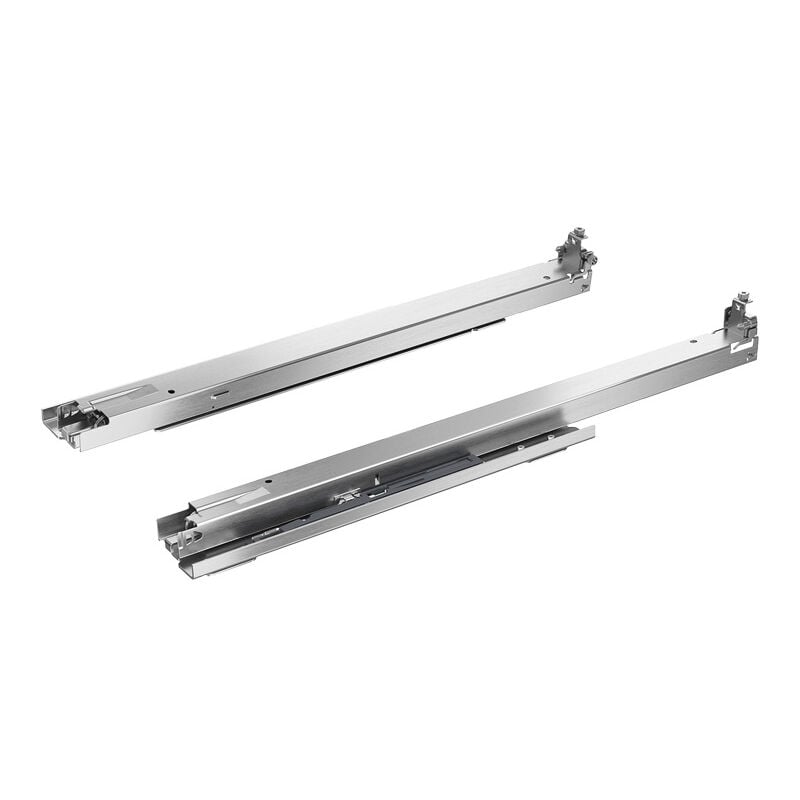 Coulisse bois actro 5d silent system montage fond du meuble - Longueur : 450 mm - HETTICH