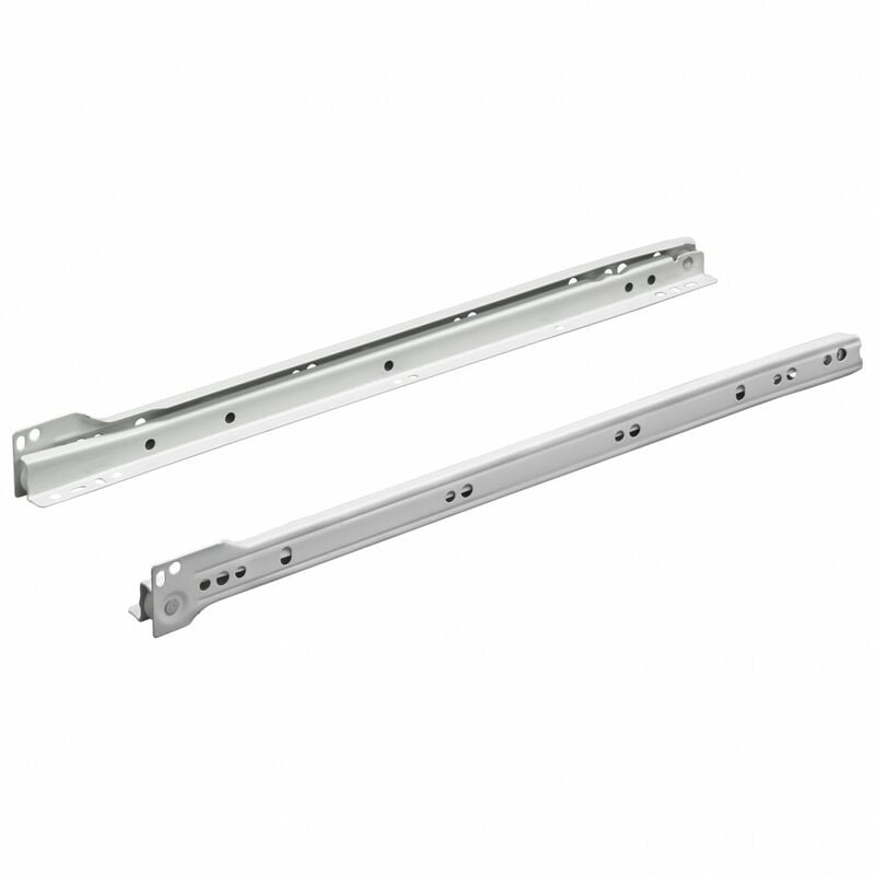 Hettich - Coulisse pour tiroir à galets 20 kg L.25 cm