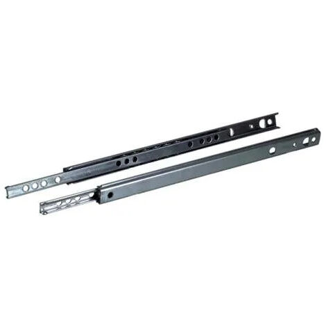 Coulisse pour tiroir à bille – Vis M4 – Rainure 17x7mm – Longueur max tiroir 49cm – Lot de 2 pièces – Cime