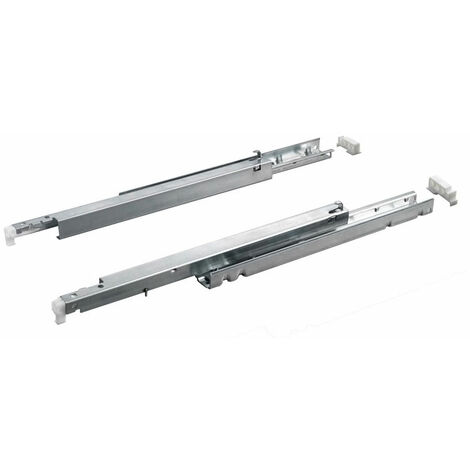 Coulisses sous tablette shelf – Longueur 350 mm – Charge 30 kg – Dispositif anti-basculement – Vendu par paire – Salice