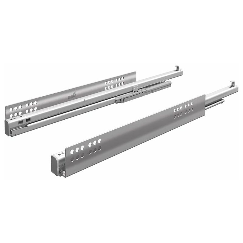 Hettich - Coulisse quadro v6+ push to open - Longueur : 350 mm Matériau : Acier