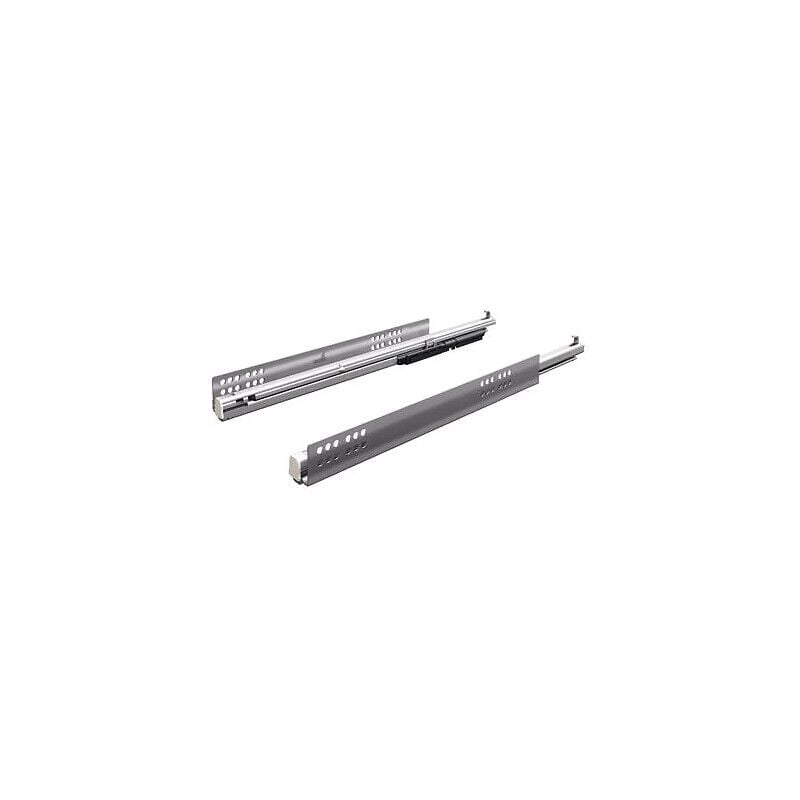 Hettich - Coulisses Quadro V6+ P2O Silent System 50 kg L470mm