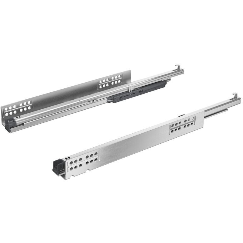 Coulisse à sortie totale Quadro V6 you m (30 kg) avec Silent System, compatible avec push to open silent, 270 mm, gauche et droite Hettich 9256883