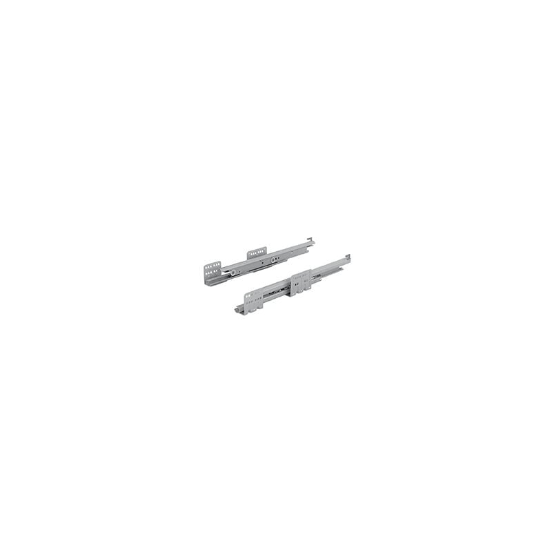 Coulisses actro avec silent system - Charge : 10 kg - Pour tiroir de profondeur : 350 mm - HETTICH