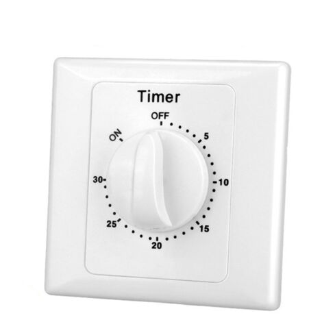 Countdown-Timer für den Innenbereich, Zeitschaltuhr für Ventilatoren und Geräte, einfach einzustellen
