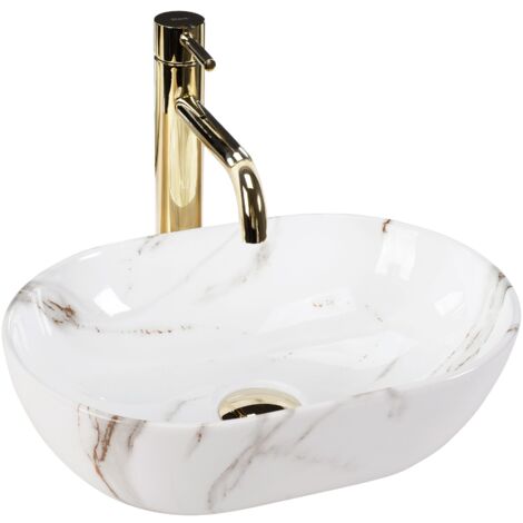 Countertop Basin REA Amelia Mini Aiax Shiny