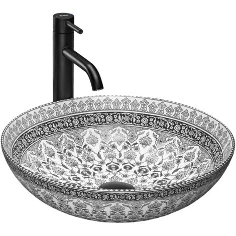 Countertop Basin REA Arte dark grey