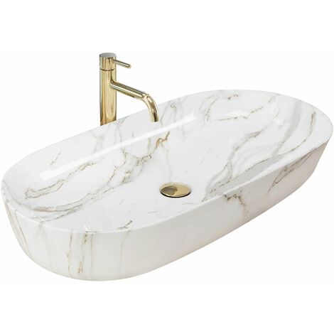 Countertop basin REA Cleo 81 Shiny Aiax
