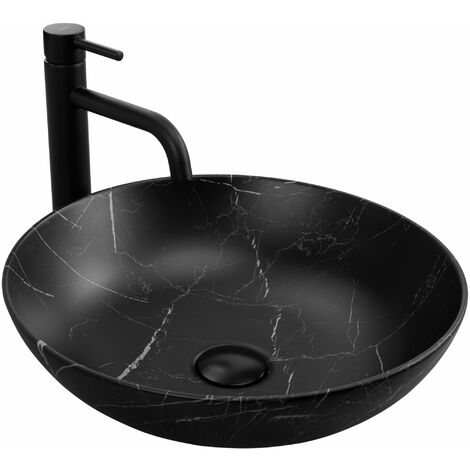 Countertop Basin REA FIBO BLACK MATT