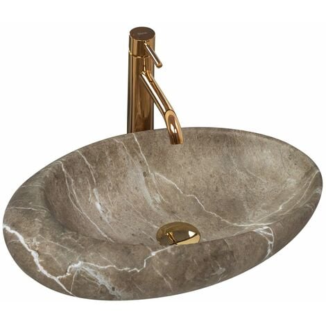 Countertop Basin REA Roxy B Stone Nature