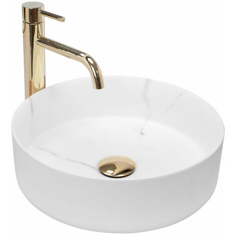 Countertop Basin REA Sami Marble Mat