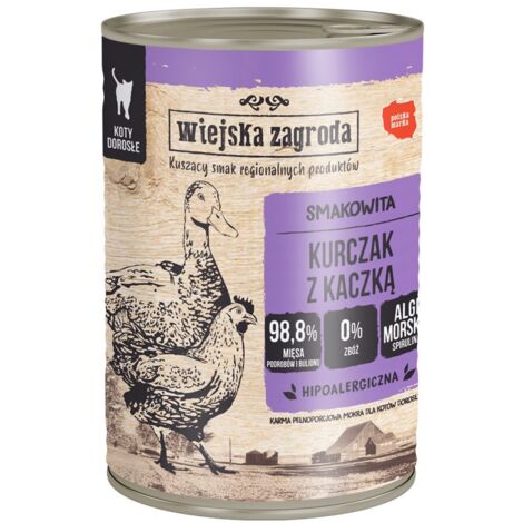 Country Farm Pollo e Anatra per Gatti 400