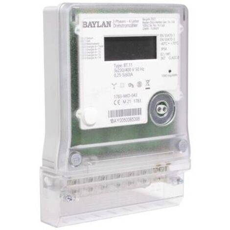 COUNTTEC BT11 MEDIDOR DE ENERGIA DIGITAL TRIFASICO 60 A CONFORME MEDIO: SI 1 PZA(S)