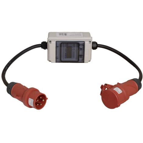 Counttec EC332C contatore energia digitale nero 32 A