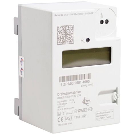 Counttec ZPA contatore energetico digitale 60 A neutro