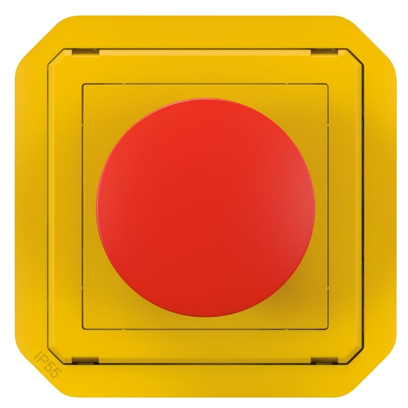 Legrand - arret urgence - coup de poing - composable plexo 069547l