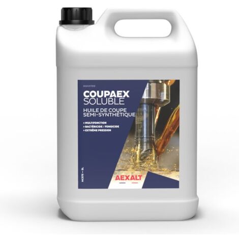 Coupaex soluble - Huile de coupe semi synthétique - Bidon de 5 Litre x 4 - AEXALT - HC575