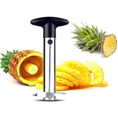 Coupe-ananas, 1 pièce, coupe-ananas, éplucheur d'ananas en acier inoxydable, éplucheur d'ananas