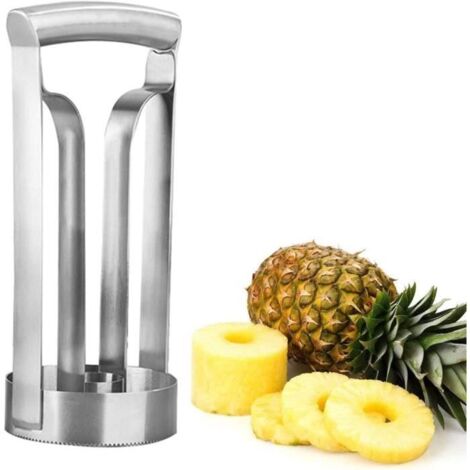 Coupe Ananas, Coupeur D\'ananas en Acier Inoxydable, Éplucheur D\'ananas Coupes, Ananas Peeler pour la Maison et la Cuisine
