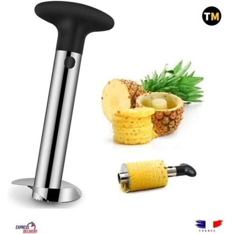 Coupe Ananas Découpe Ananas Trancheur d'Ananas, Eplucheur en Acier Inoxydable