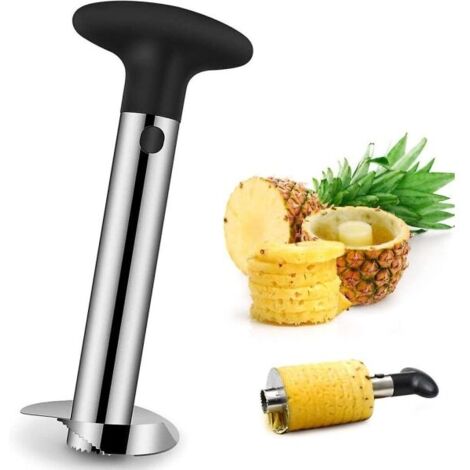 Coupe-ananas et éplucheur en acier inoxydable