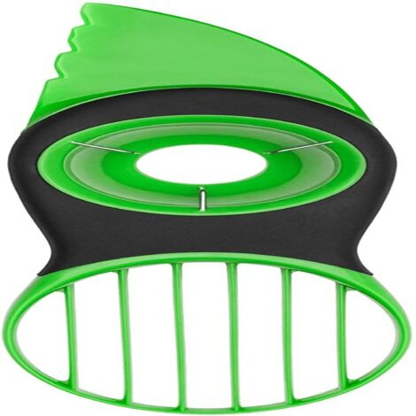 Coupe-avocat 3 en 1 Good Grips vert, outil pour fendre dénoyauter trancher, lave-vaisselle