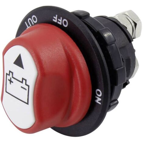 Coupe batterie automobile A23-7B – 32 V/DC 100 A – 1 x Off/On à accrochage – A237B – SCI