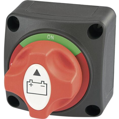 Coupe-batterie de voiture TRU COMPONENTS TC-A23-2 1588001 12 V/DC, 50 V/DC 200 A 1 x Off/On à accrochage IP54 1 pc(s)