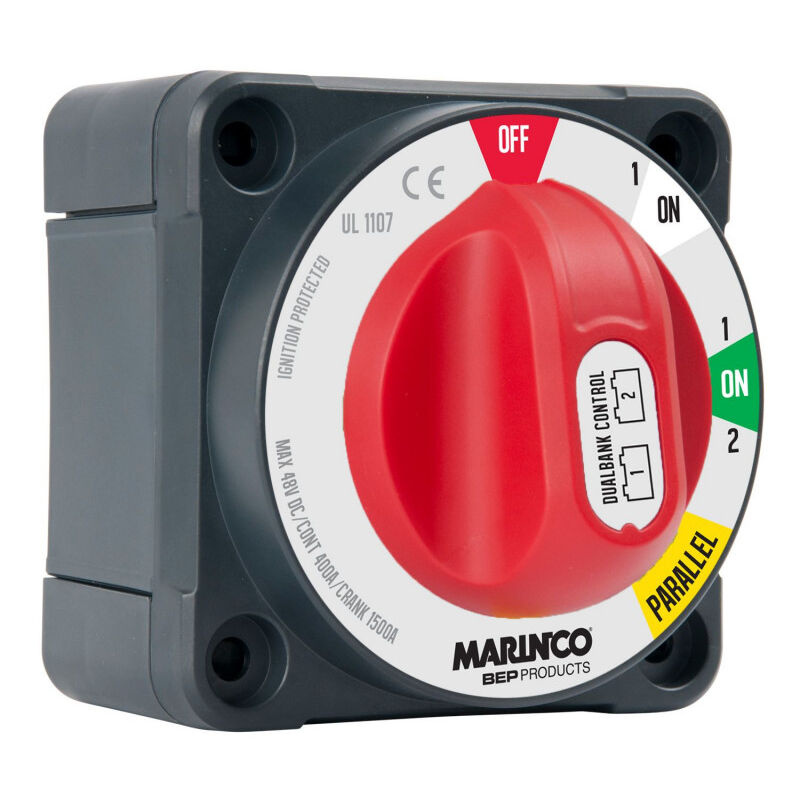 Silamp - coupe batterie pro installer 400A dual -