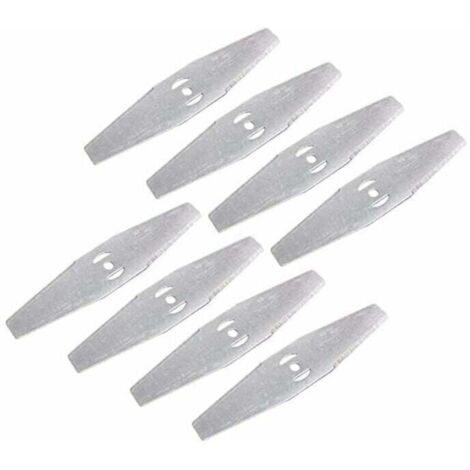 Coupe Bordure Lame De Rechange. 16Pcs Lames Métal Coupe Bordure. Lame Tondeuse à Gazon Universelle. pour Coupe Bordure sans Fil Garniture De Jardin.Metal Blade