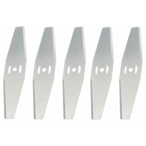 Coupe Bordure Lame De Rechange, pour Coupe Bordure sans Fil Garniture De Jardin,Metal Blade,,argent,5 pièces