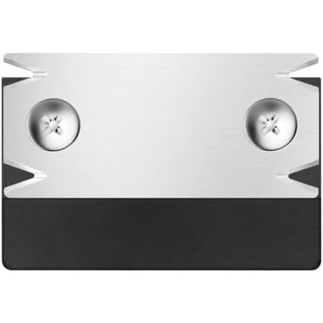 Coupe-bordure pour le travail du bois, rabot manuel pour bois, PVC ABS, rabot manuel avec lame de rechange, coupe-bords pour une coupe précise, modèle droit en noir