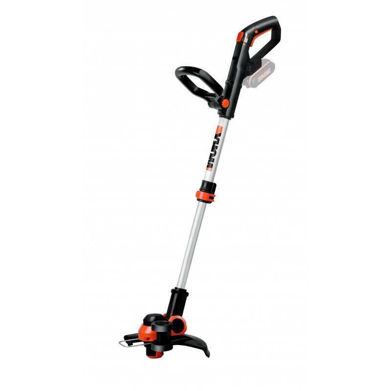 Worx Akku-Rasentrimmer "WG163E.9" 2-in-1 Funktion, ohne Akku und Ladegerät