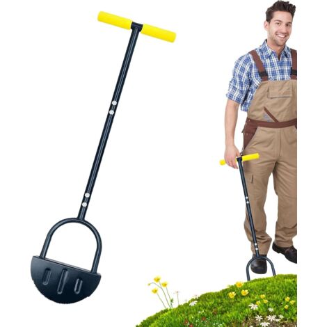 Coupe-Bordures de pelouse Manuel, parterres de Jardin, coupeur de Bordure de Jardin Paysage coupeur de Bord coupeur de Jardin Grilles Cheeky Cutter avec Une poignée en T, Coupe-, Coupe de Bord