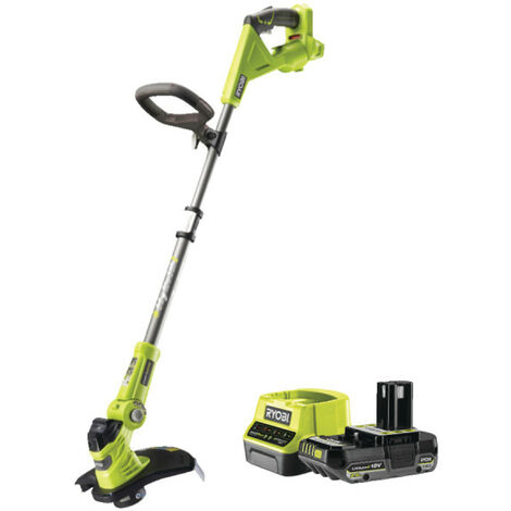 Coupe bordures - dresse bordures hybride RYOBI 18V OnePlus -1 batterie 18V 2.5Ah LithiumPlus - 1 chargeur rapide RLT1831H25F